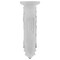 Ekena Millwork 5 3/8"W x 4 1/8"D x 15 1/2"H Acanthus Ribbon Corbel COR05X04X15AC - alternate 2